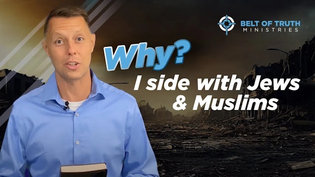 Why I side with BOTH Jews and Muslims