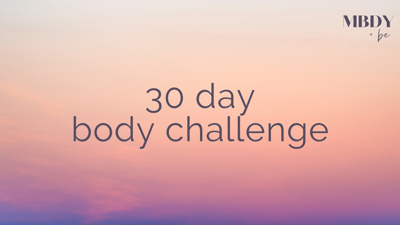 30-DAY BODY CHALLENGE