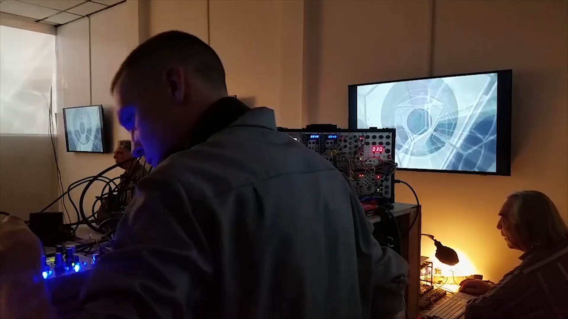 Acevedo + J3m5 at Digital Debris Gallery EVM set 1