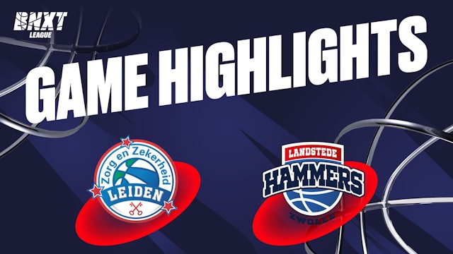 Zz Leiden vs. Landstede Hammers - Game Highlights