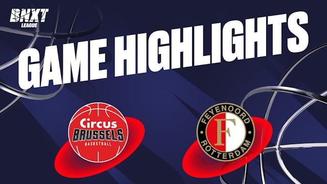 Brussels Basketball vs. Zeeuw & Zeeuw Feyenoord Basketball - Game Highlights