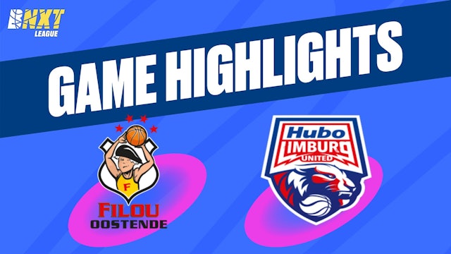 Filou Oostende vs. Hubo Limburg United - Game Highlights