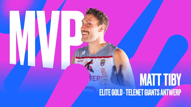 Matt TIBY (ANT) // Elite Gold MVP of the Week