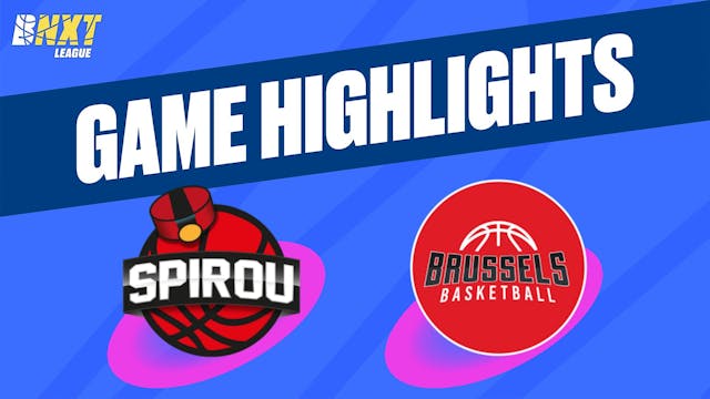 Spirou Basket vs. Brussels Basketball...