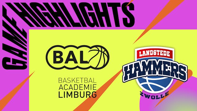 Basketbal Academie Limburg vs Landste...