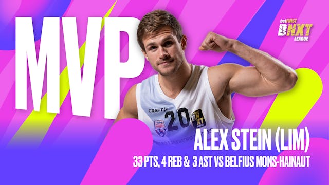 betFIRST BNXT MVP of the Week // Alex...