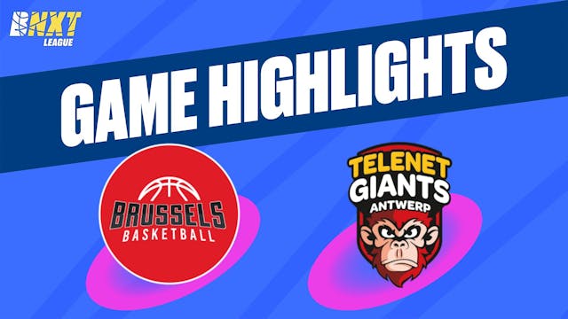 Brussels Basketball vs. Telenet Giant...