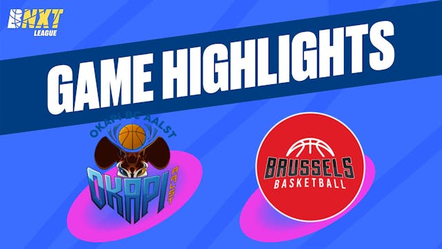 Okapi Aalst vs. Brussels Basketball -...