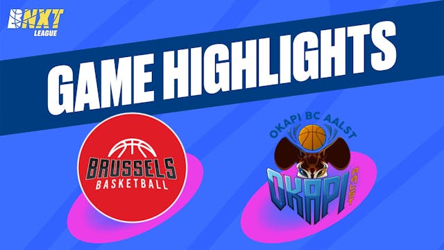 Brussels Basketball vs. Okapi Aalst -...