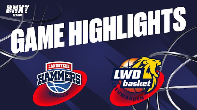 Landstede Hammers vs. LWD Basket - Game Highlights