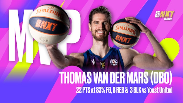 BNXT MVP of the Week // Thomas VAN DER MARS (Heroes Den Bosch)