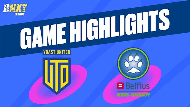 Yoast United vs. Belfius Mons-Hainaut...