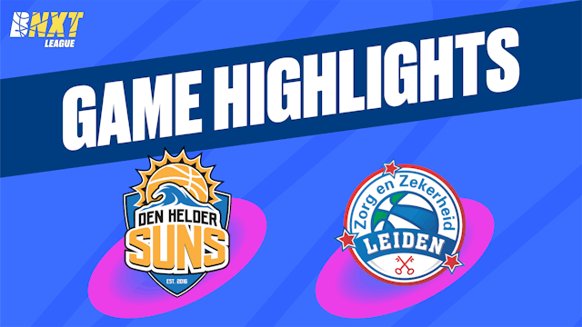 Den Helder Suns vs. Zz Leiden - Game ...