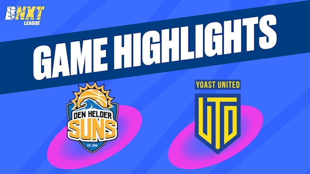 Den Helder Suns vs. Yoast United - Game Highlights