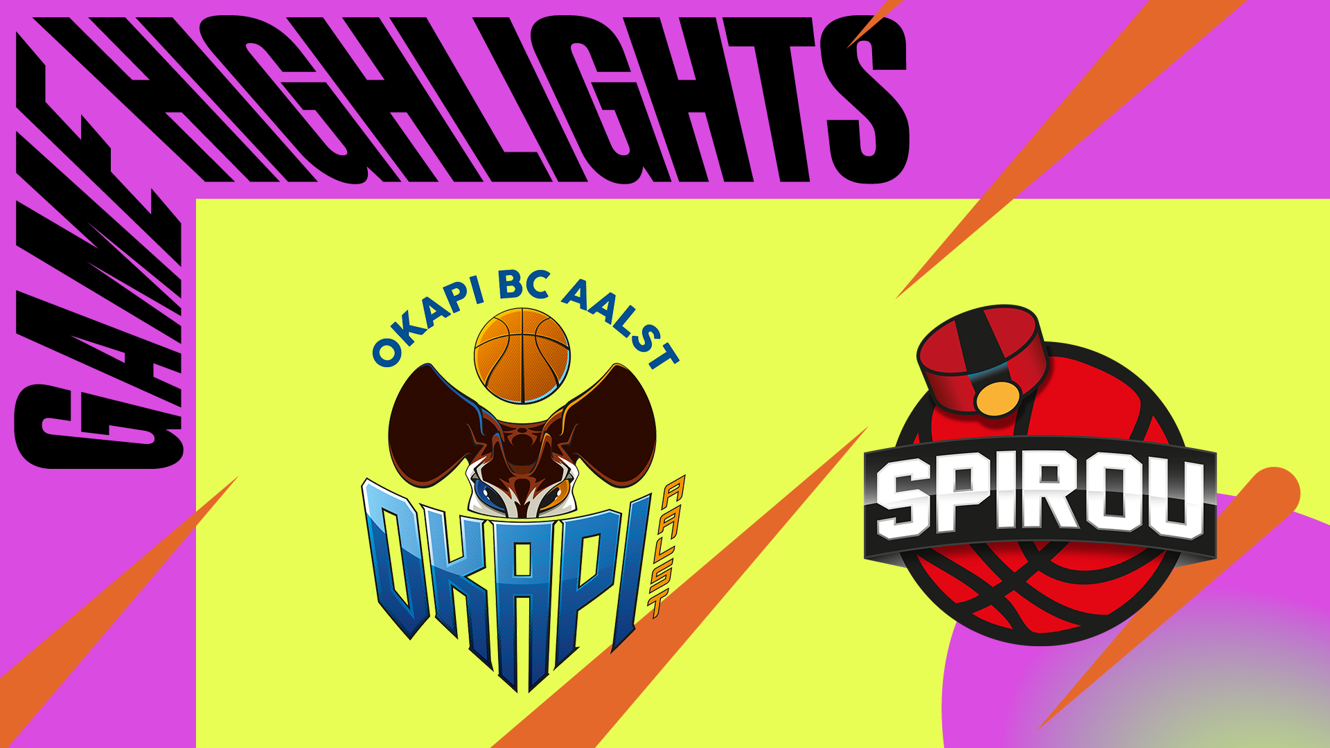 Okapi Aalst vs Spirou Basket Charleroi - GAME HIGHLIGHTS