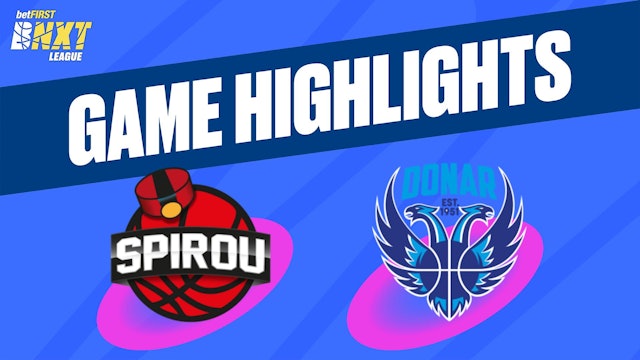 Spirou Basket vs. Donar Groningen - Game Highlights