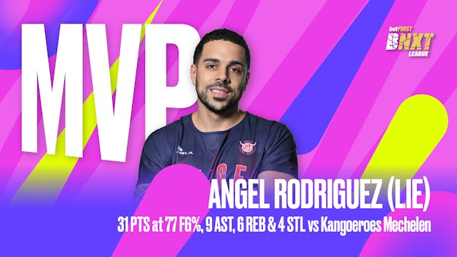 betFIRST MVP of the Week // Angel ROD...