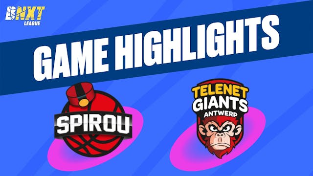 Spirou Basket vs. Telenet Giants Antw...