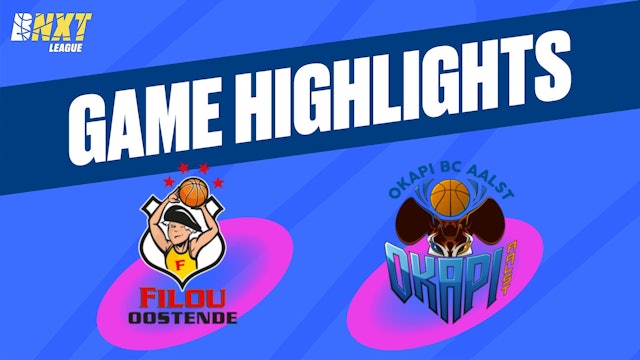 Filou Oostende vs. Okapi Aalst - Game Highlights