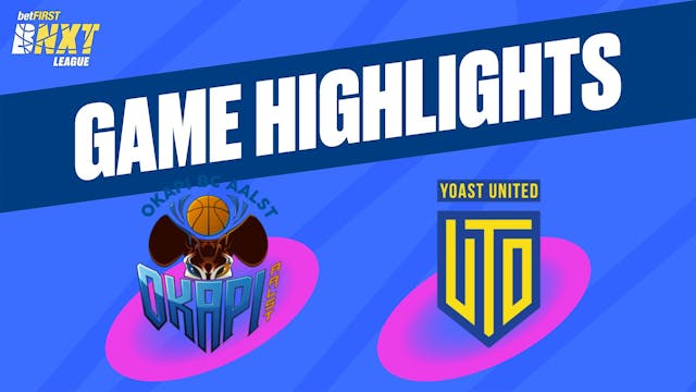 Okapi Aalst vs. Yoast United - Game H...