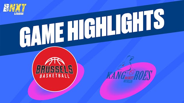 Brussels Basketball vs. Kangoeroes Ba...