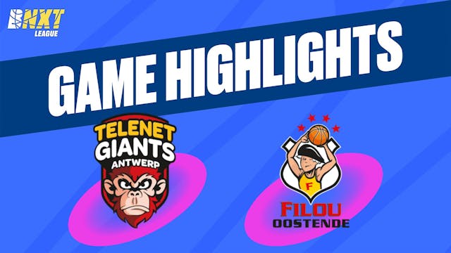 Telenet Giants Antwerp vs. Filou Oost...