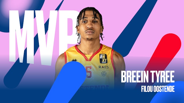 Breein Tyree (OOS) with 35 Points vs. Heroes Den Bosch // betFIRST BNXT Supercup