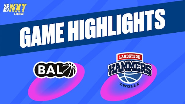 Basketbal Academie Limburg vs. Landstede Hammers - Game Highlights