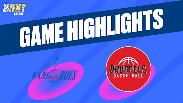 Kangoeroes Basket Mechelen vs. Brusse...