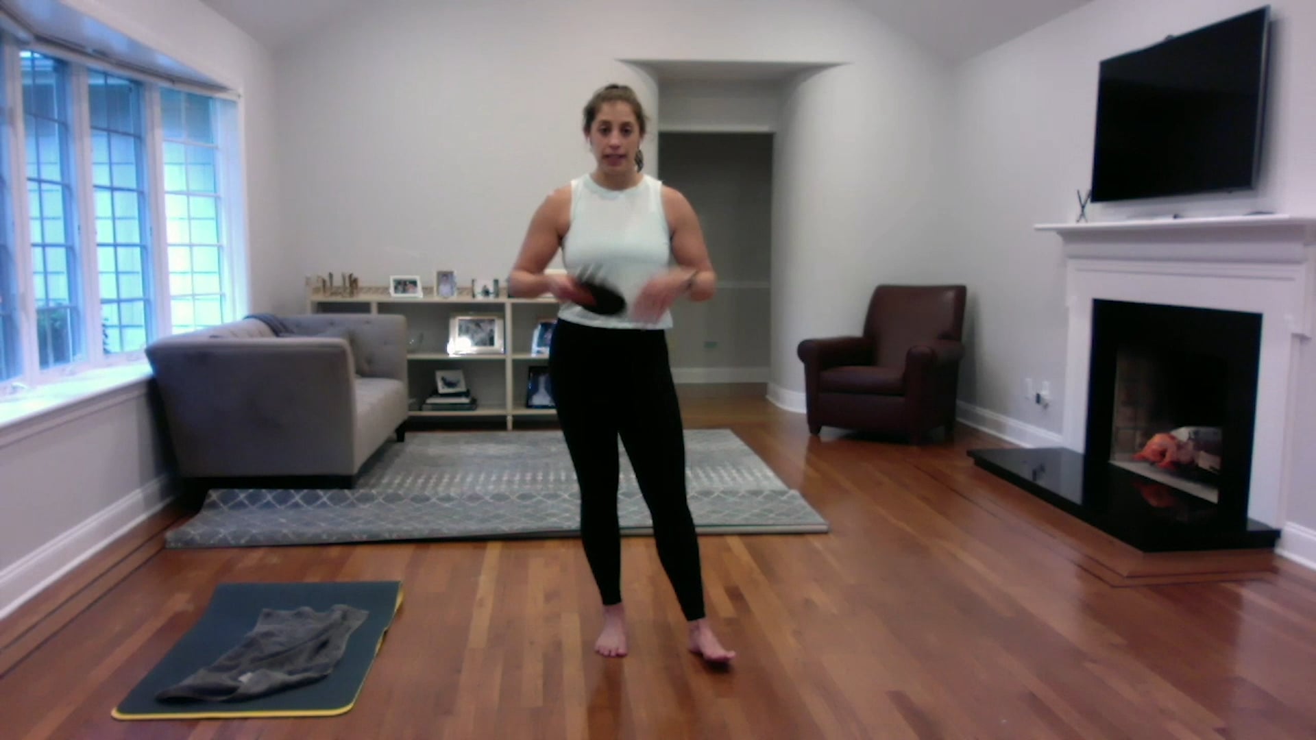 Core and Glute Slider Workout