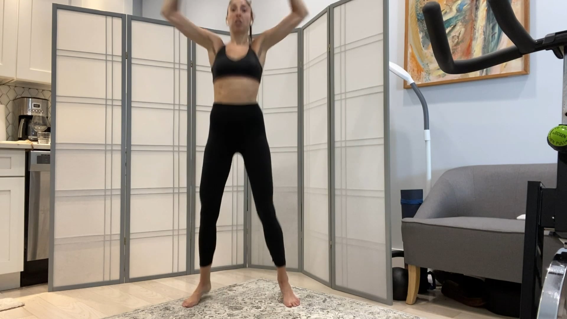 Beginner Cardio Boxing Warm Up