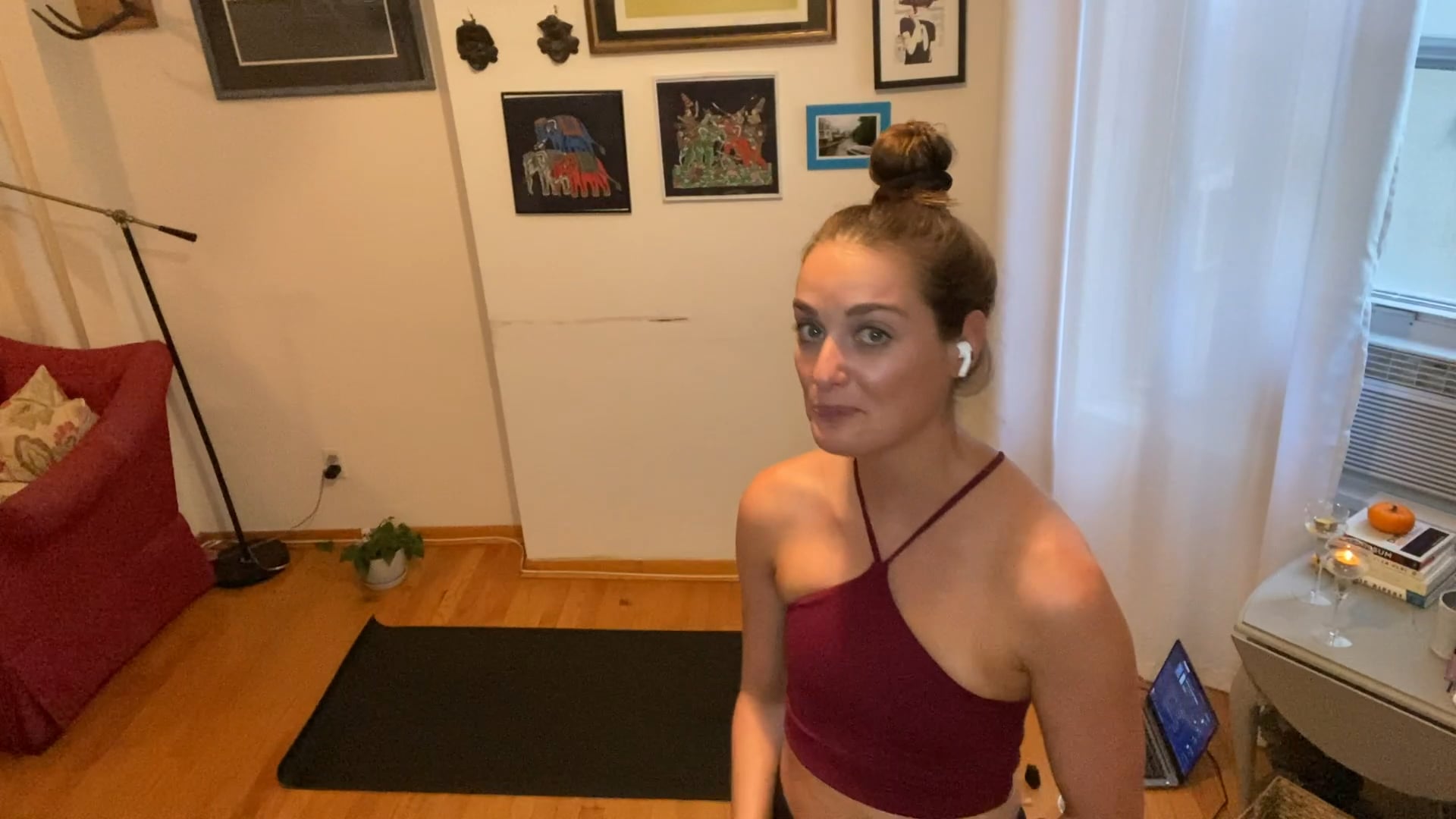 Harmony + Balance Within/Utthita Hasta Padangusthasana Flow