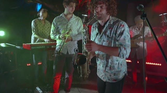HORST HANSEN TRIO are LIVING IN A YARD