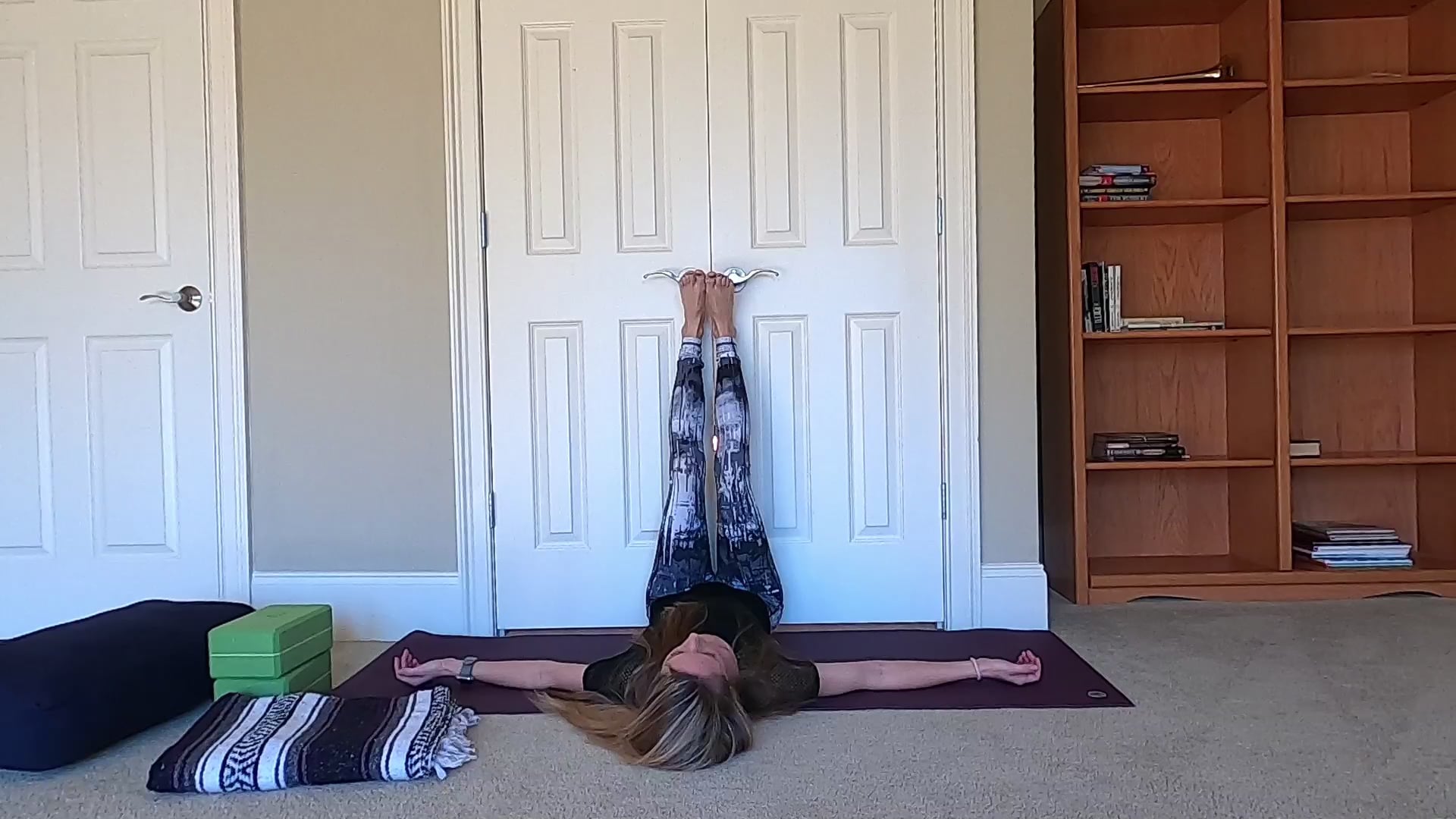 Yin Yoga - Wall Sequence