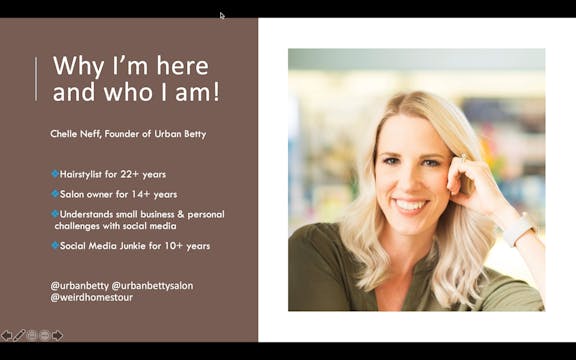 INTRO TO BETTY BOOTCAMP INSTAGRAM