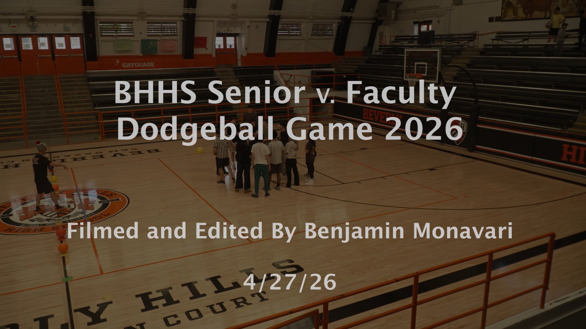 Senior v Faculty Dodgeball | April 27, 2026