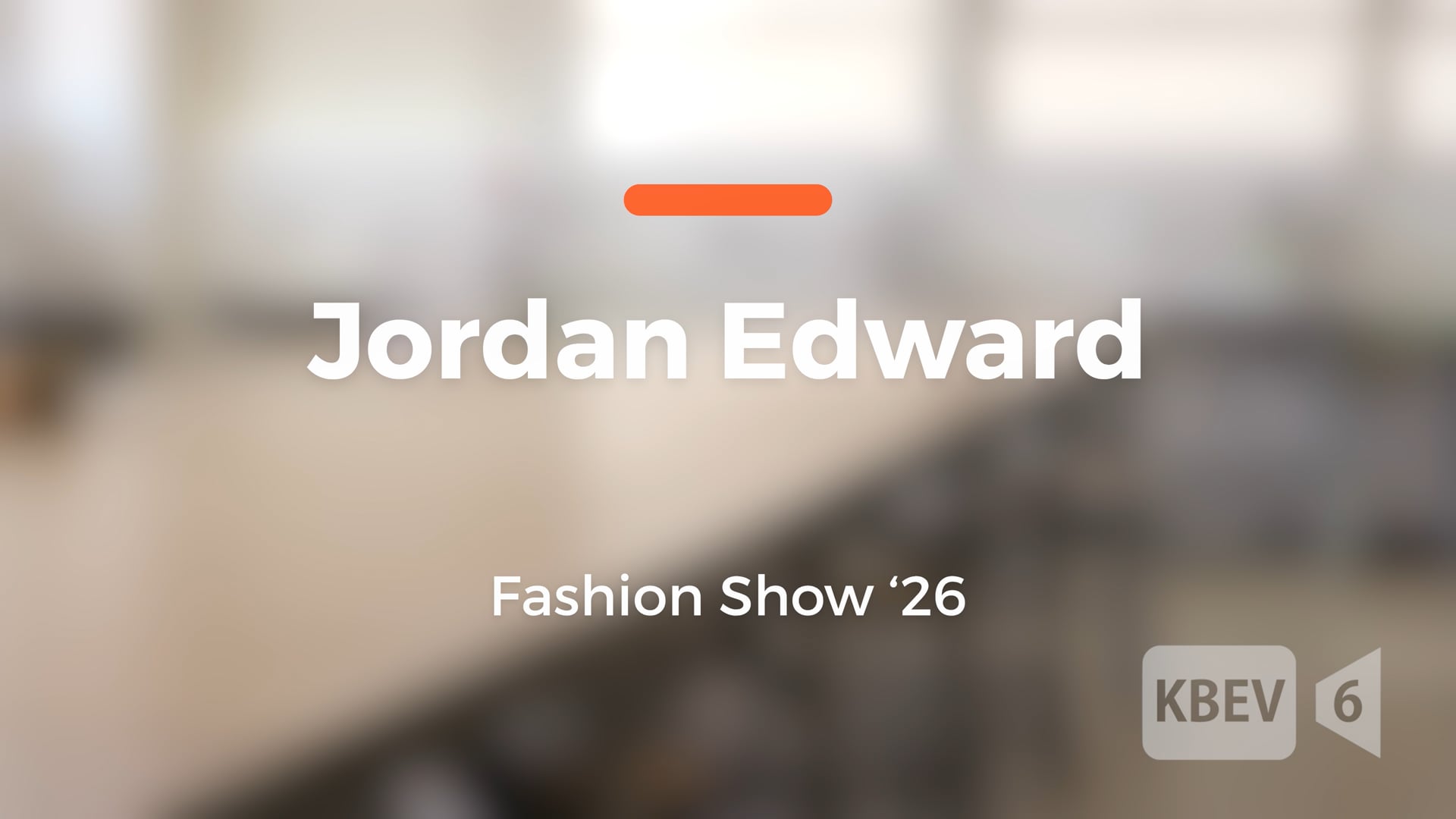 Student Spotlight - Jordan Edward | BHHS Fashion Show 2026