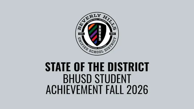 State of the District: BHUSD Student ...
