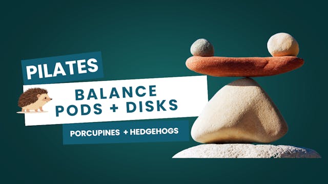 Pilates Balance Pods + Disks