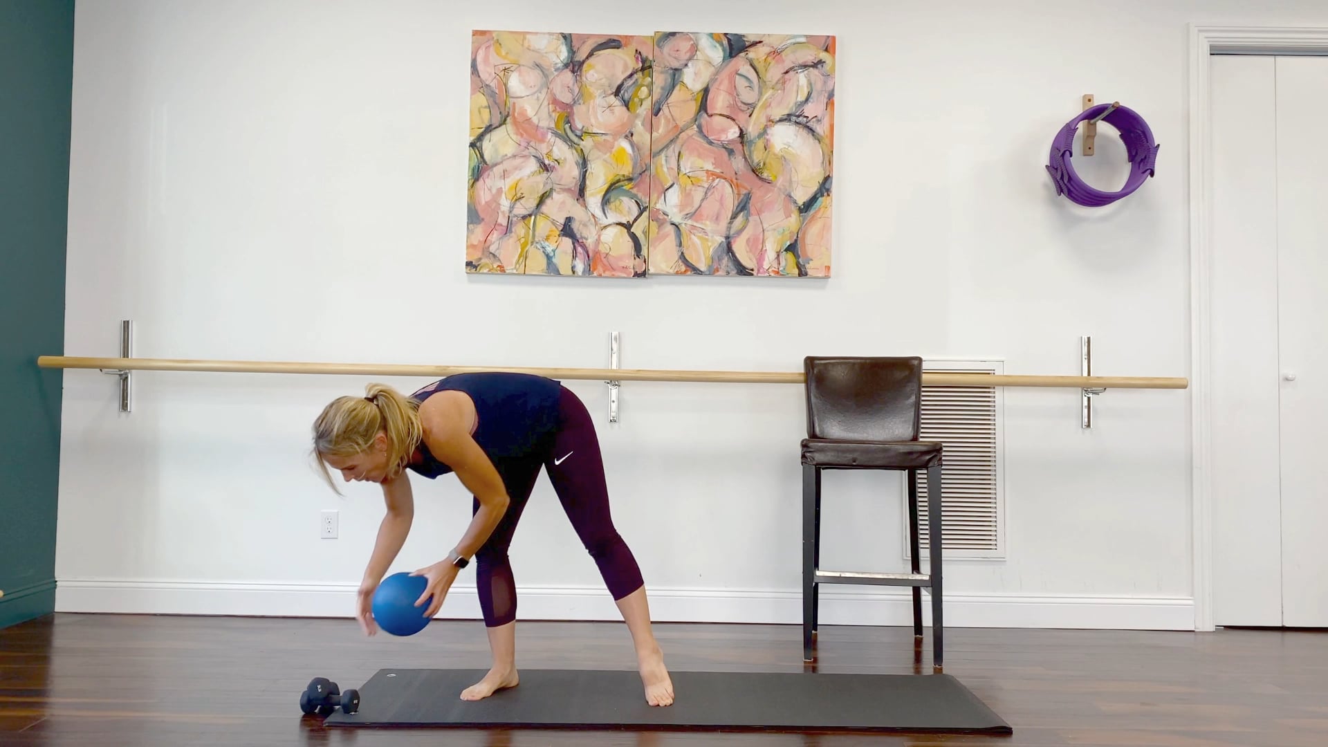 BeyondBarre with Ball & Weights - 40 min - 07/30/2020