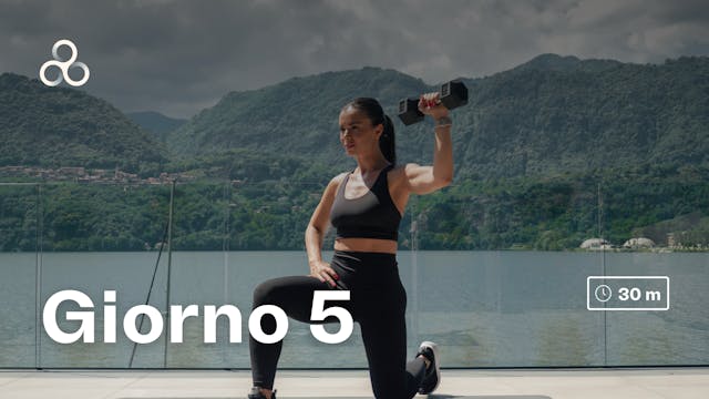 Giorno 5: Abs Workout (senza attrezzi)