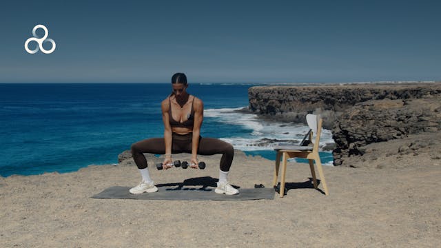 Lower Body (con manubri, sedia e band...