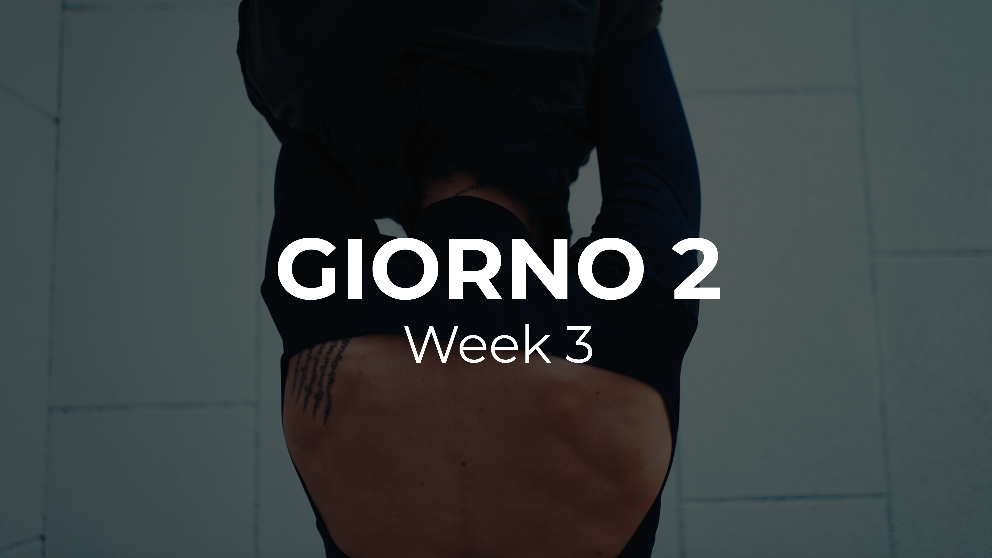 Week 3 - Giorno 2