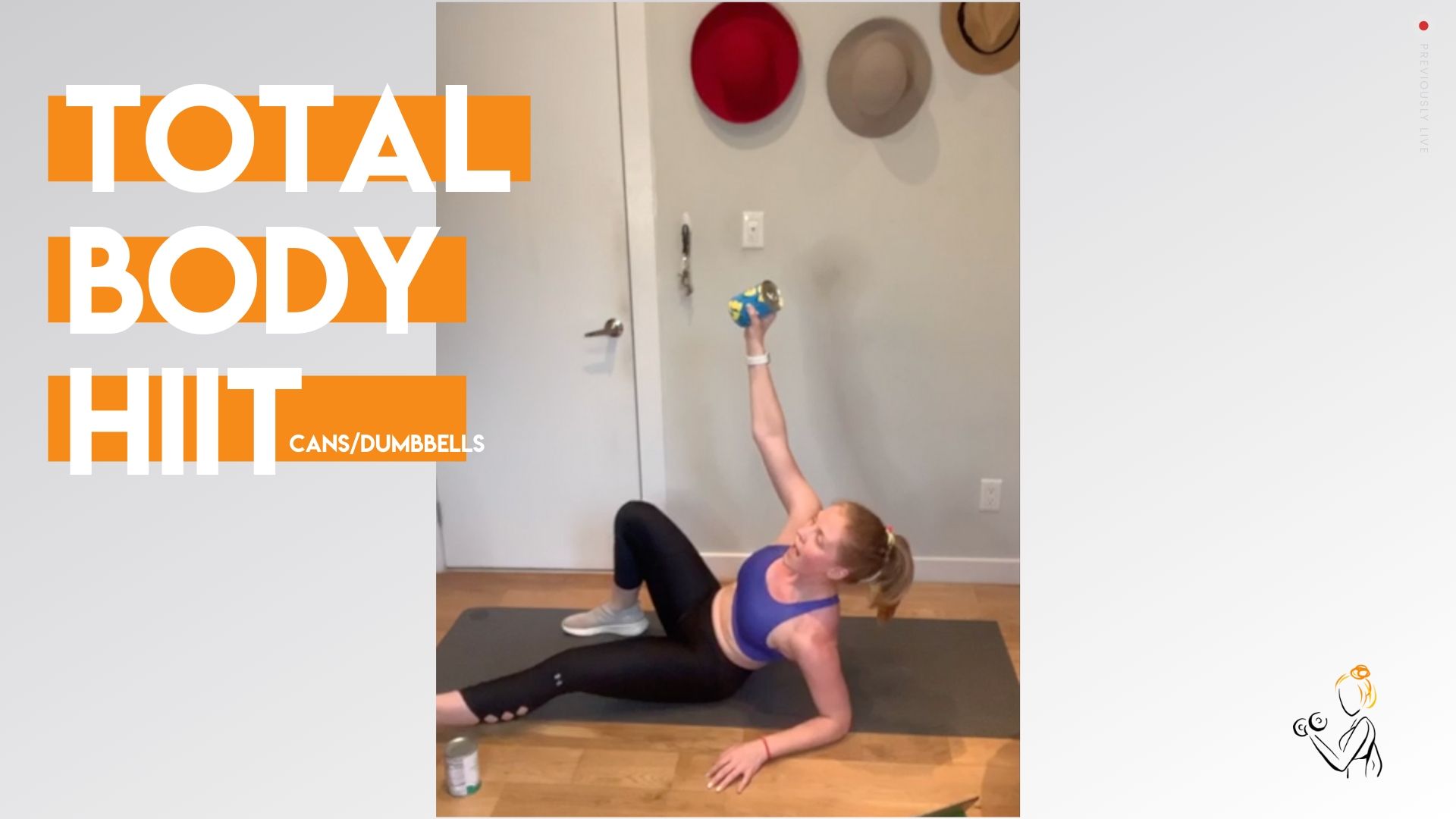 TOTAL BODY with Can/Dumbells