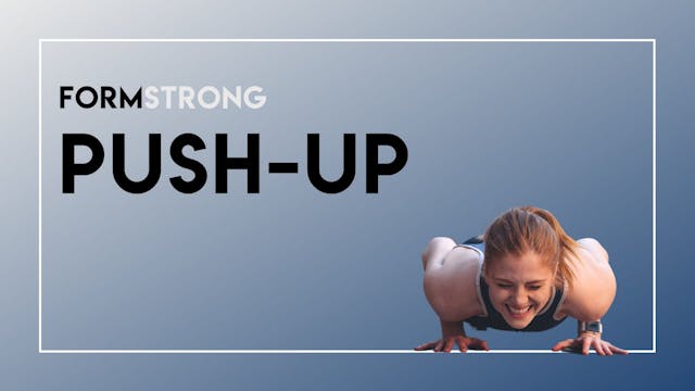 FORMSTRONG: PUSH-UP