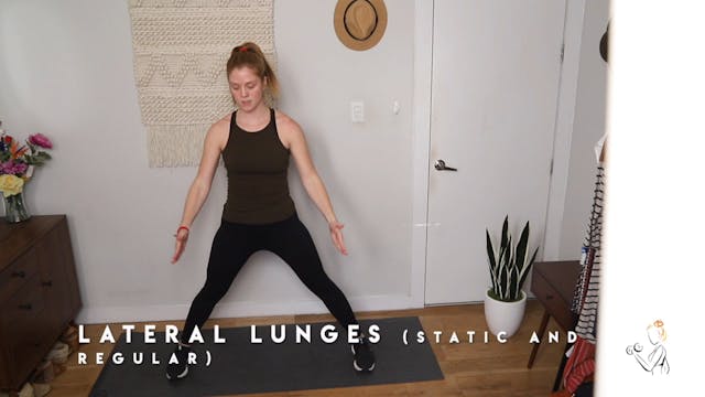 LATERAL LUNGE DEMO