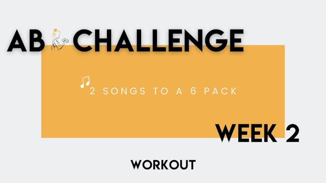 WEEK 2 Workout #2song6pack | Jan '21