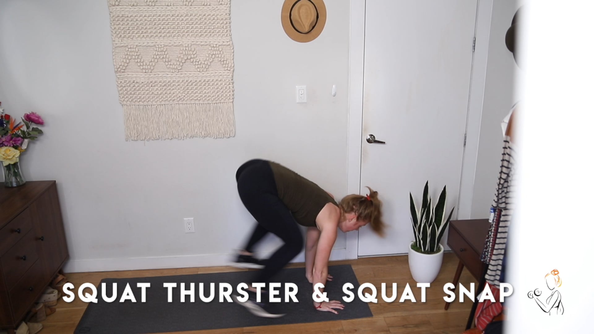SQUAT THRUSTER / SNAP DEMO