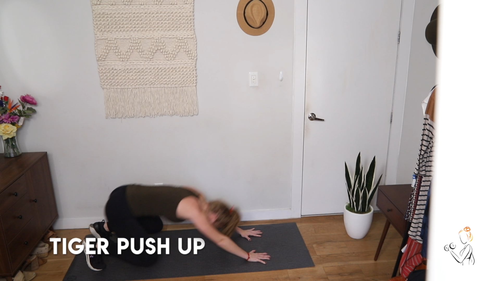 TIGER PUSH UP DEMO!