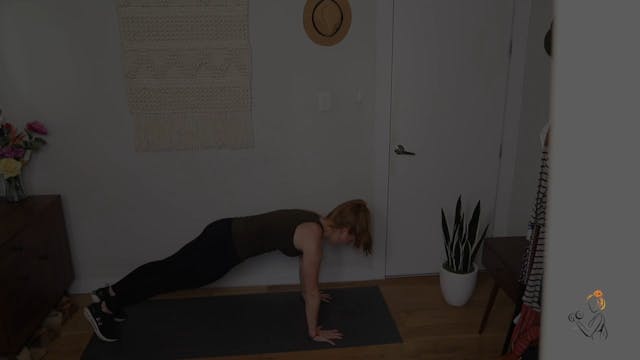 PUSH UP TO SIDE PLANK